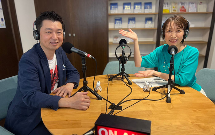 6月3日に理事長がラジオに出演します！
